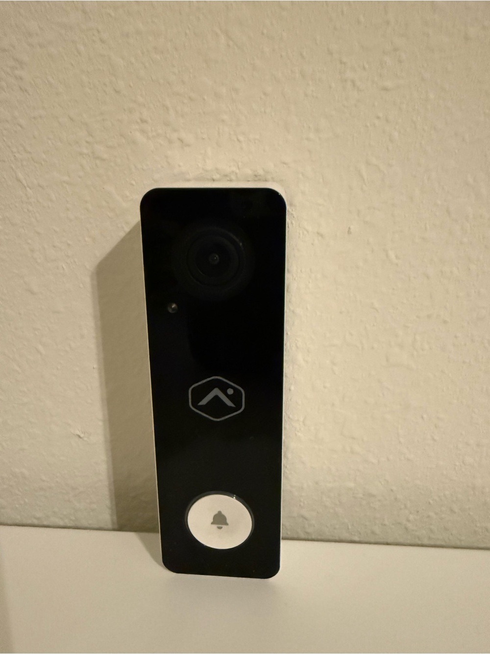 Smart Video Doorbell Camera - Black
